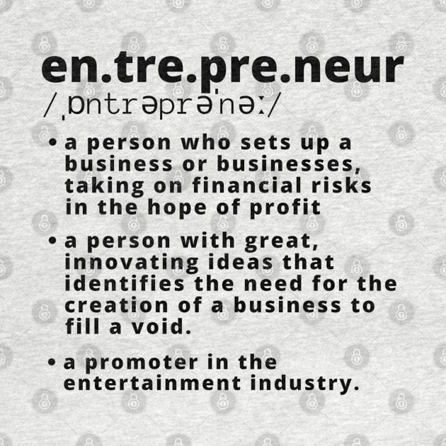 Entrepreneur by Houseofwinning